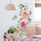 RoomMates Pink Roses Peel & Stick Giant Wall Decals